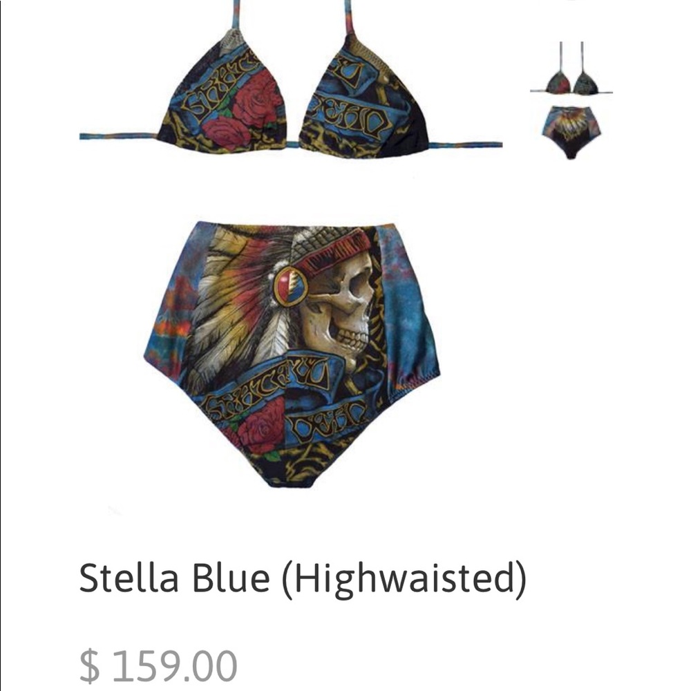 Grateful Dead Betty Bangs Bikini
